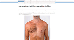 Desktop Screenshot of manscaping.com